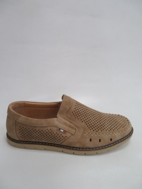 Mokasyny Męskie (40-46) 1827-5 BEIGE
