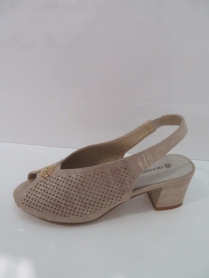 Sandały damskie na obcasie (36-41) GD-FL1331A BEIGE
