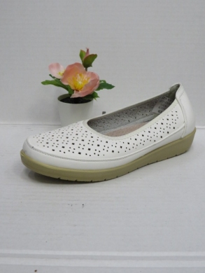 Półbuty damskie na płaskim (36-42) 91028 WHITE