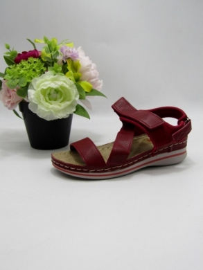 Sandały damskie na płaskim (36-41) KS-9108 RED