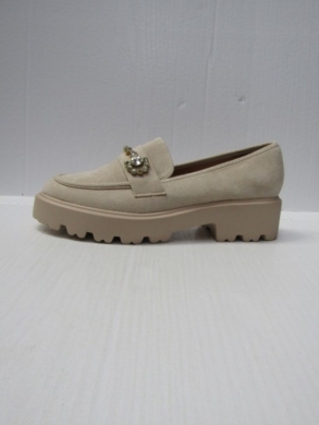 Mokasyny damskie na płaskim (36-41) YDF-24 BEIGE