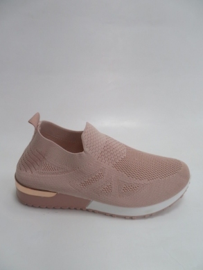 Buty sportowe damskie na płaskim (36-41) BB171 PINK
