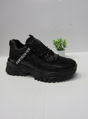 Buty sportowe damskie na płaskim (36-41) BL367 BLACK