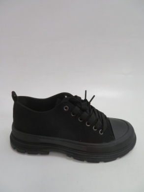 Trampki damskie na koturnie (36-41) LA122 BLACK