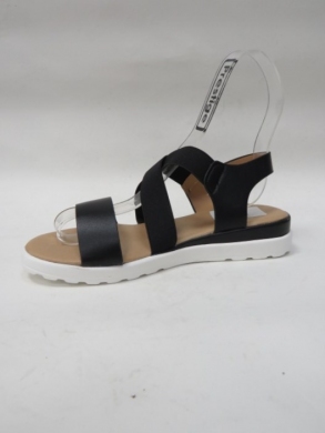 Sandały damskie na płaskim (36-41) YO-57 BLACK