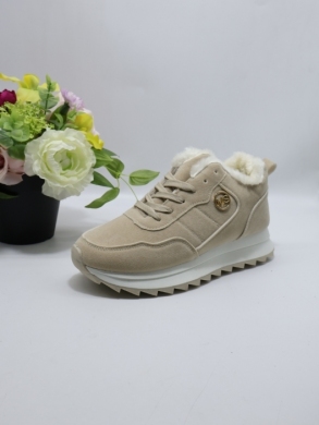 Buty sportowe damskie ocieplane (36-41) WD-122 BEIGE