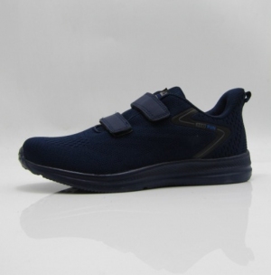 Buty sportowe damskie na płaskim (36-41) LXC8457-H NAVY/BLUE