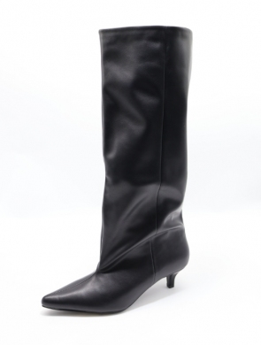Kozaki damskie na szpilce (36-41) LA3120 BLACK