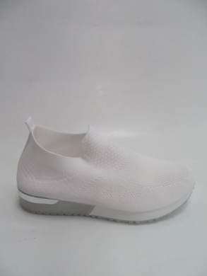 Buty sportowe damskie na płaskim (36-41) BB171 WHITE