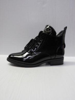 Botki damskie na płaskim (36-41) 0-153 BLACK