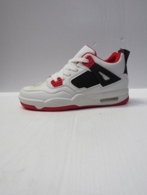 Buty sportowe młodzieżowe (36-41) AF-23-10 WHITE/RED