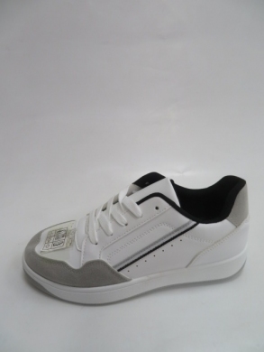 Buty sportowe damskie na płaskim (36-41) XKB-11 WHITE/GREY