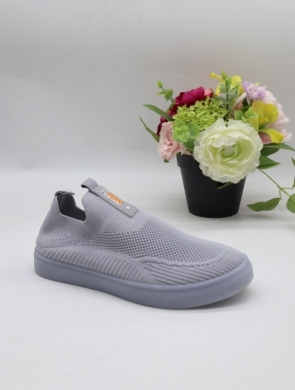 Buty sportowe damskie na płaskim (36-41) J-26 GREY