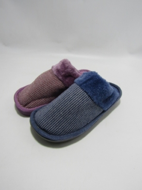 Kapcie damskie ocieplane (36-41) B22-13 MIX