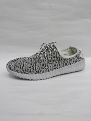 Buty sportowe damskie na płaskim (36-41) H103 WHITE