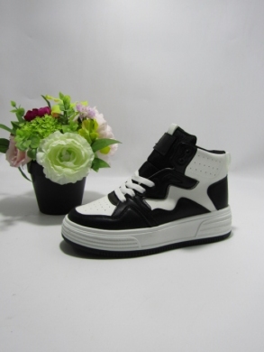 Buty sportowe damskie na koturnie (36-41) 9069 BLACK
