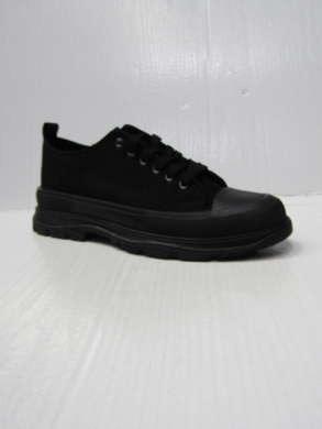 Trampki damskie na płaskim (36-41) 7SP719-LS BLACK