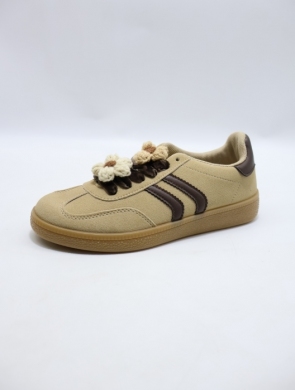 Buty sportowe damskie na płaskim (36-41) C3912 KHAKI