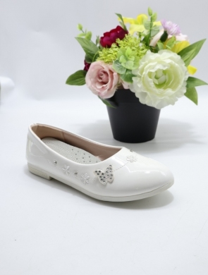 Baleriny dziewczęce (28-35) XJY3021 WHITE