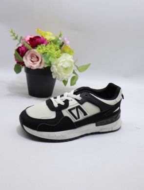 Buty sportowe damskie na płaskim (36-41) 676 BLACK