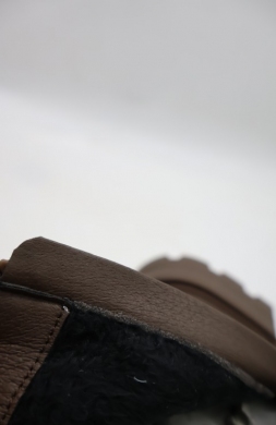 Botki damskie ocieplane na obcasie (36-41) AM7550 KHAKI