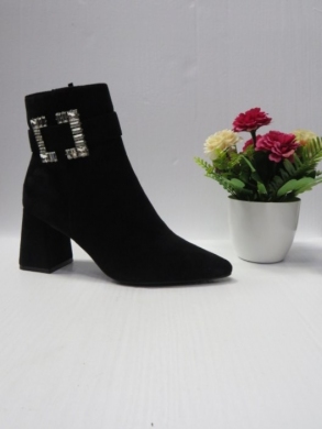 Botki damskie na obcasie (36-41) DE927 BLACK