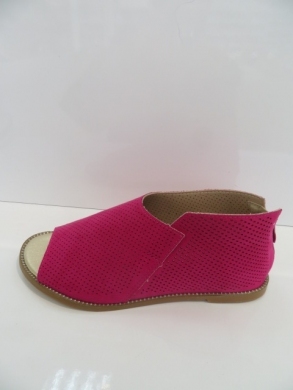 Półbuty damskie na płaskim (36-41) GD-FL822 FUCHSIA