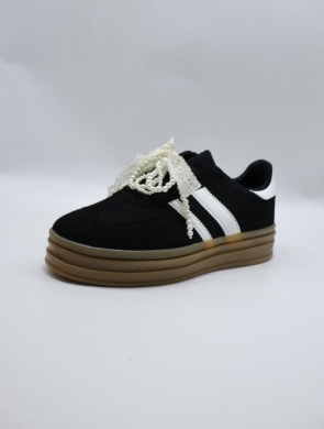 Buty sportowe damskie na płaskim (36-41) YY-139 BLACK