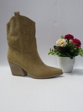Botki damskie na obcasie (36-41) RQ469 KHAKI