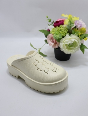 Kroksy damskie (36-41) BJ691 BEIGE