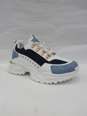 Sneakersy damskie niskie (36-41) AB998 NAVY/BLUE