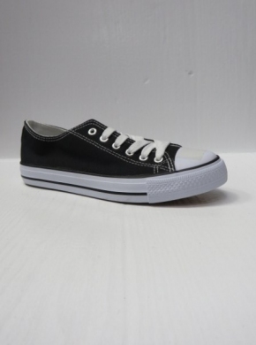 Trampki damskie na płaskim (36-41) VL-01 BLACK/WHITE
