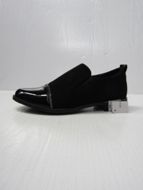 Półbuty damskie na płaskim (36-41) 50017-1 BLACK