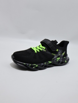 Buty sportowe chłopięce (34-39) EC382-2 BL/GREEN