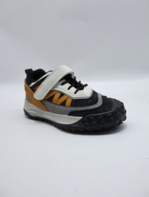 Buty sportowe chłopięce (32-37) LC51 GREY/YELLOW