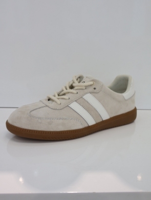 Buty sportowe damskie na płaskim (36-41) GD-XF-146 BEIGE