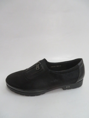Półbuty damskie na płaskim (36-41) 792C BLACK