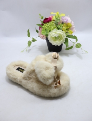 Kapcie damskie ocieplane (36-41) SP51-3 BEIGE
