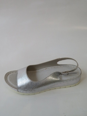 Sandały Damskie na płaskim (36-41) FL1210 SILVER