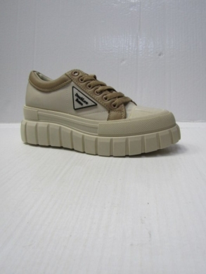 Buty sportowe damskie na płaskim (36-41) B-70 BEIGE
