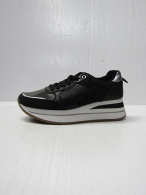 Buty sportowe damskie na koturnie (36-41) XY-179 BLACK