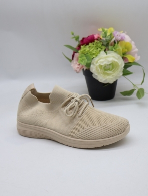Buty sportowe damskie na płaskim (36-41) A70 BEIGE
