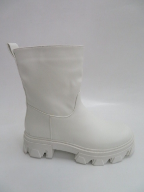 Kozaki damkie jesienne (36-41) 8388 WHITE