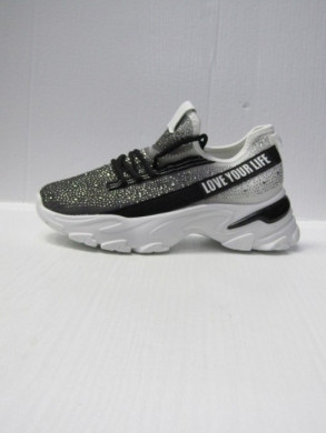 Buty sportowe damskie na płaskim (36-41) WW-108 BLACK