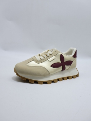 Buty sportowe damskie na płaskim (36-41) 88221 RED