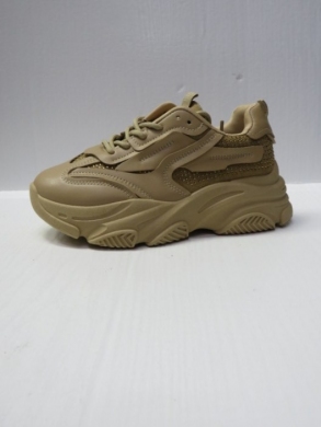 Buty sportowe damskie na płaskim (36-41) AF-301 KHAKI