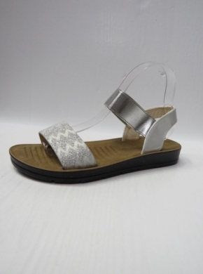 Sandały damskie na płaskim (36-41) XAR-1 SILVER