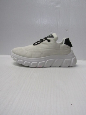 Buty sportowe damskie na płaskim (36-41) UB06 WHITE
