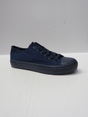 Trampki damskie na płaskim (36-41) B338 NAVY