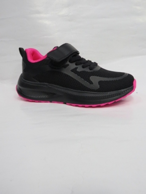 Buty sportowe dziewczęce (31-36) EC200 BLACK/PEACH